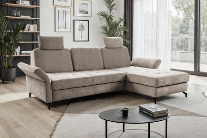 Westham-LE24 von Sit & More - Sofagarnitur rechts taupe