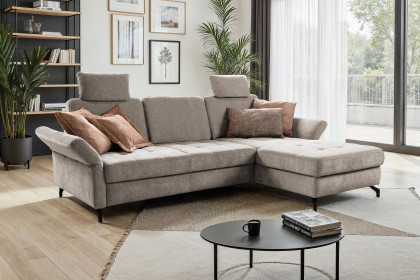 Westham-LE24 von Sit & More - Sofagarnitur rechts taupe