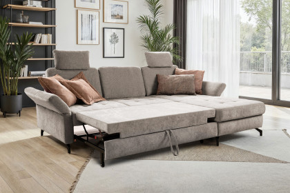 Westham-LE24 von Sit & More - Sofagarnitur rechts taupe