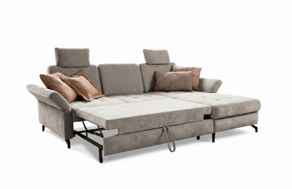 Westham-LE24 von Sit & More - Sofagarnitur rechts taupe