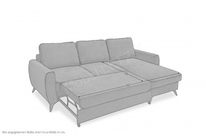 Jeffrey von Exxpo - Polstersofa rechts taupe