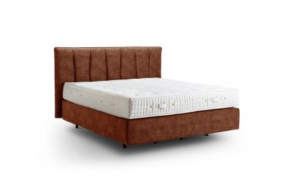 Osaka von RUF Betten - Boxspringbett in Komforthöhe braun