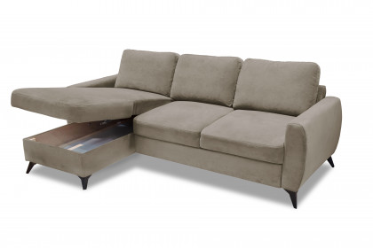 Jeffrey von Exxpo - Polstersofa links taupe