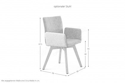 Allegro von Rietberger Möbelwerke - Esstisch Asteiche furniert