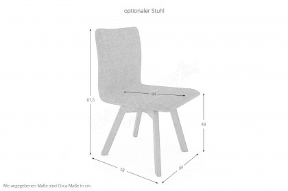 Allegro von Rietberger Möbelwerke - Esstisch Asteiche furniert