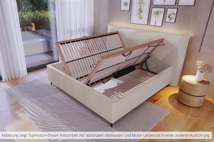 Topmotion-Dream von Ole Gunderson - Polsterbett KT TM 20 P stein
