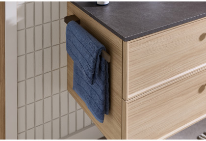 Serie 7300 von Pelipal - Badezimmer in Tropea Eiche