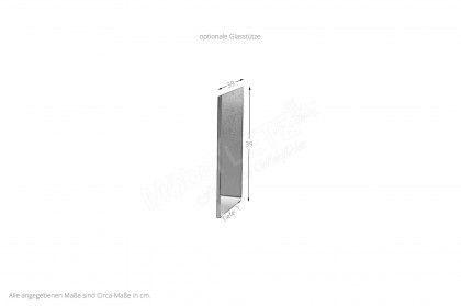 Torido von Hartmann - Wohnwand V20 Lack weiß/ Kerneiche Umato