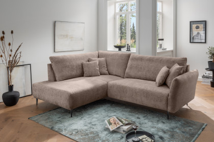 Cesano von Benformato - Ecksofa Variante links braun