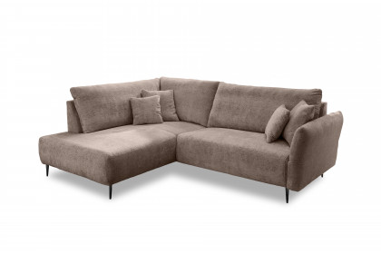 Cesano von Benformato - Ecksofa Variante links braun