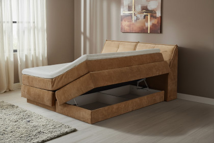 Tofino von ED-Lifestyle - Boxspringbett 180 macchiato