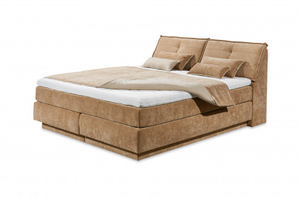 Tofino von ED-Lifestyle - Boxspringbett 180 macchiato