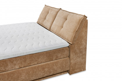Tofino von ED-Lifestyle - Boxspringbett 180 macchiato