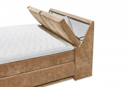 Tofino von ED-Lifestyle - Boxspringbett 180 macchiato