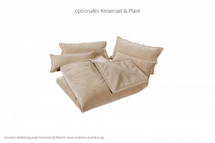 Tofino von ED-Lifestyle - Boxspringbett 180 macchiato