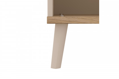 Hazel von YUNY by Paidi - Regal ca. 160 cm hoch mit 4 Fächern beige - Eiche