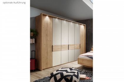 Cadiz von Wiemann - 6-türiger Schrank mit Massivholz-Akzent