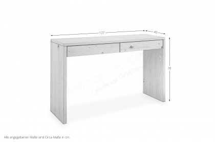Kira-System von Musterring - Konsolen-Schreibtisch Asteiche-Furnier