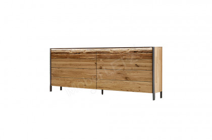 Steel living von Thielemeyer - Sideboard 720775 Wildeiche gebürstet