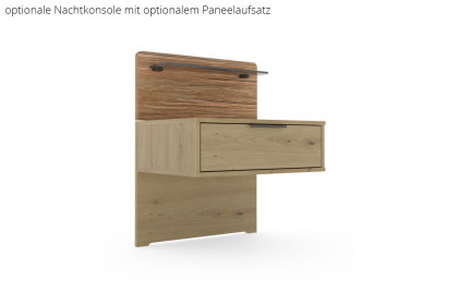 Cadiz von Wiemann - Bett 180x200 cm Eiche mit Polsterkopfteil