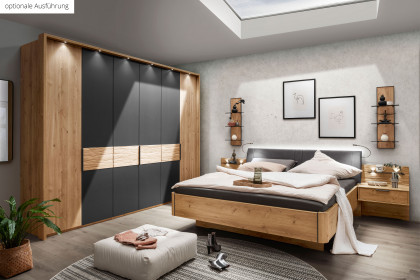 Cadiz von Wiemann - Schlafzimmer Eiche bianco - champagner