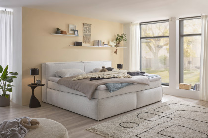 Sandon-Dream 6 von ED-Lifestyle - Familienbett 240 x 200 cm silver