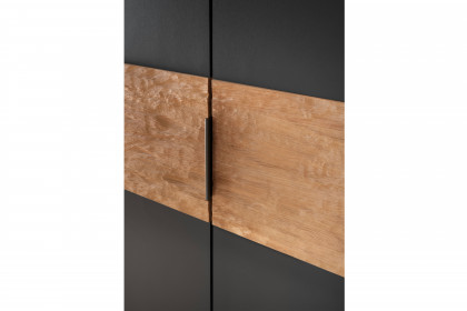 Cadiz von Wiemann - Schlafzimmer graphit - Riffholz - Bianco-Eiche