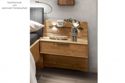 Cadiz von Wiemann - Schlafzimmer graphit - Riffholz - Bianco-Eiche