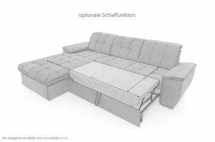 Durango von Exxpo - Polstergarnitur links sky