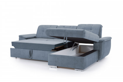 Durango von Exxpo - Ecksofa rechts light-denim