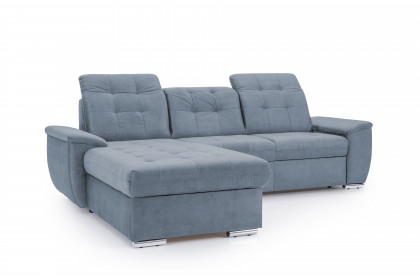 Durango von Exxpo - Ecksofa links light-denim