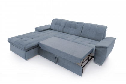 Durango von Exxpo - Ecksofa links light-denim