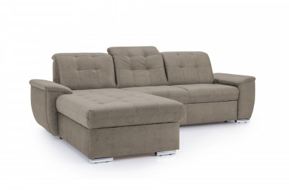 Durango von Exxpo - Polstergarnitur Varinate links cappuccino