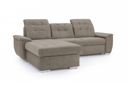 Durango von Exxpo - Polstergarnitur Varinate links cappuccino