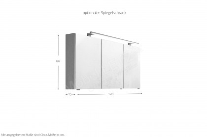 Cuba von puris - Badezimmer in Cuneo Eiche