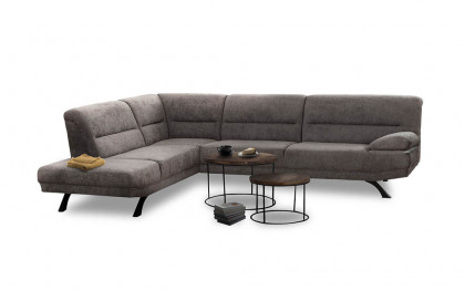 Bruno-LE18 von Grant Factory - Ecksofa links anthrazit