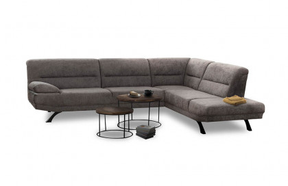 Bruno-LE18 von Matex - Ecksofa rechts anthrazit