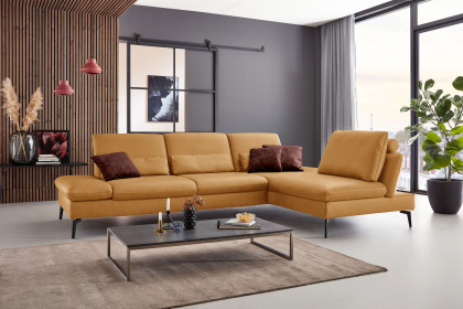 PN-IN23099 von Polinova - Ledergarnitur Variante rechts kurkuma