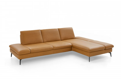 PN-IN23099 von Polinova - Ledergarnitur Variante rechts kurkuma