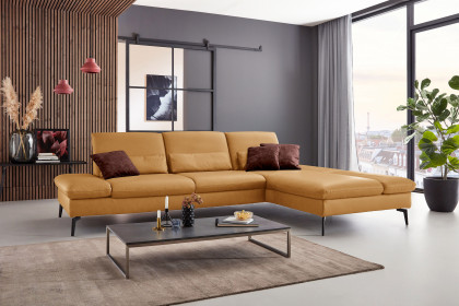 PN-IN23099 von Polinova - Ledergarnitur Variante rechts kurkuma