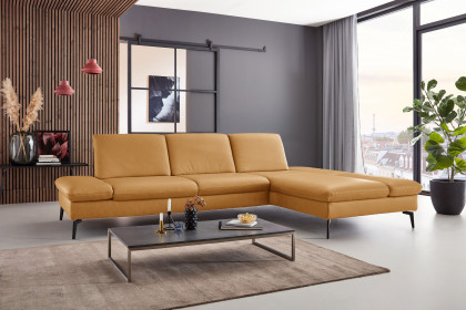 PN-IN23099 von Polinova - Ledergarnitur Variante rechts kurkuma