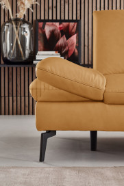 PN-IN23099 von Polinova - Ledergarnitur Variante rechts kurkuma