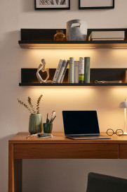 Kira-System von Musterring - Homeoffice-Tisch Nussbaum nova