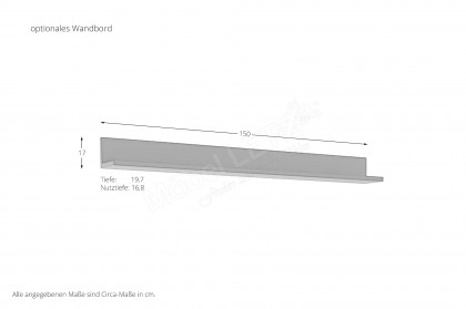 Kira-System von Musterring - Homeoffice-Tisch Nussbaum nova
