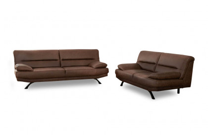 Bruno-LE18 von Grant Factory - Polster-Ensemble dunkelbraun