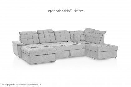 Durango von Exxpo - Wohnlandschaft rechts amber