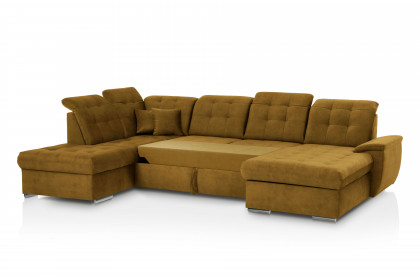 Durango von Exxpo - Wohnlandschaft links amber