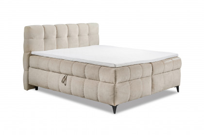 Kylie von ED-Lifestyle - Polsterbett 180 beige