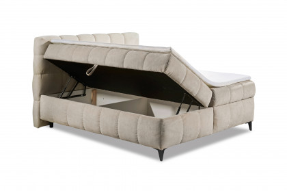 Kylie von ED-Lifestyle - Polsterbett 180 beige