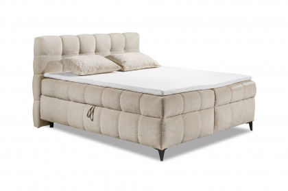 Kylie von ED-Lifestyle - Polsterbett 180 beige